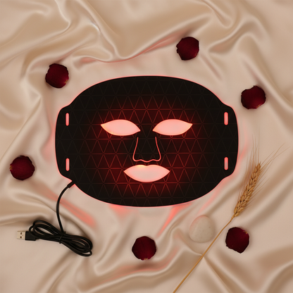 LED Mask - Silk Flat Lay